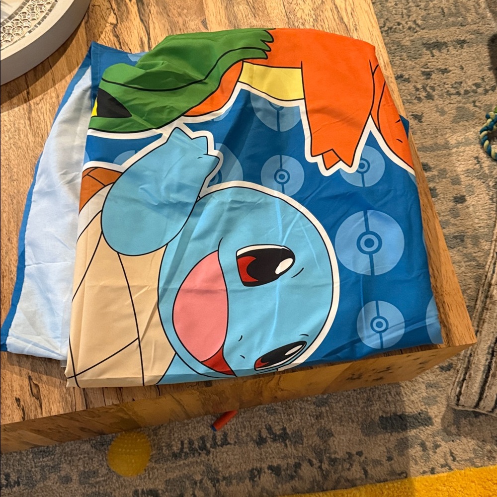 Pokemon Kids Pillowcase - Blue and Yellow - Picture 7 of 7
